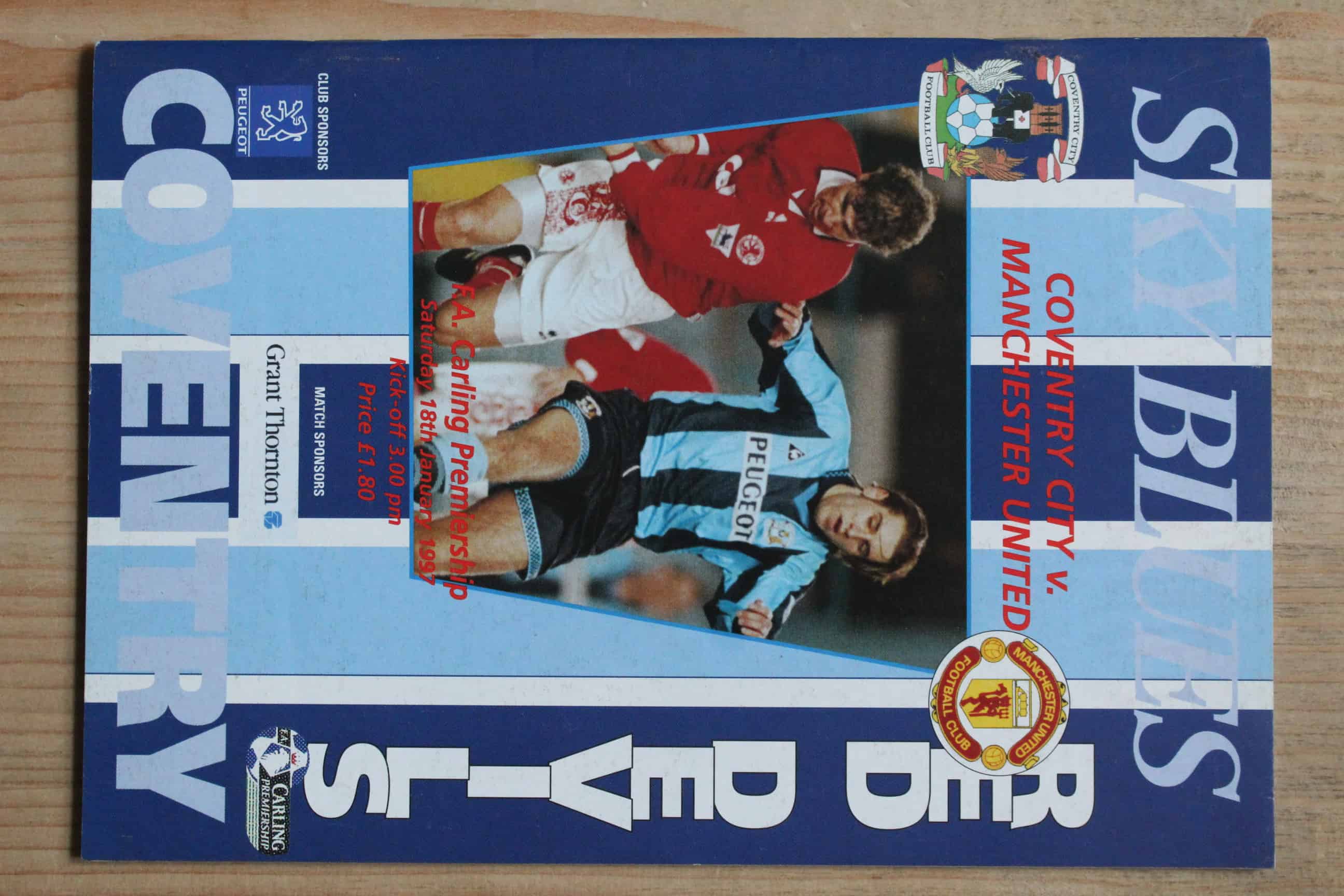 Coventry City FC v Manchester United FC